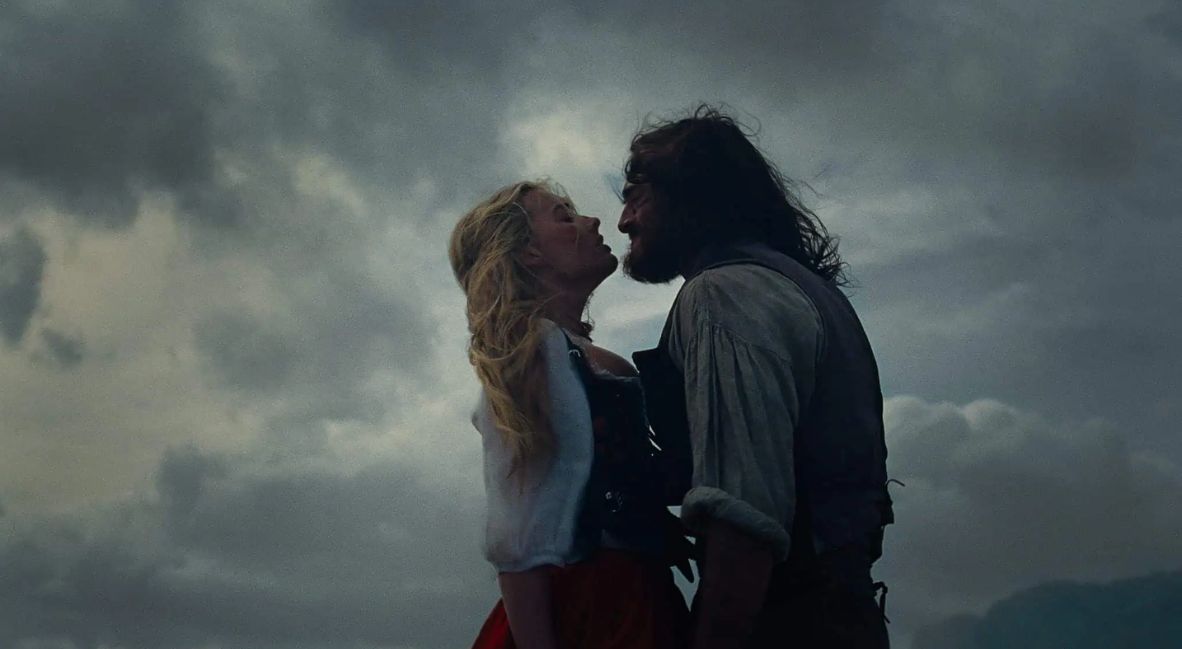 "Wuthering Heights" (2026)&nbsp; - promotional still with Jacob Elordi and Margot Robbie