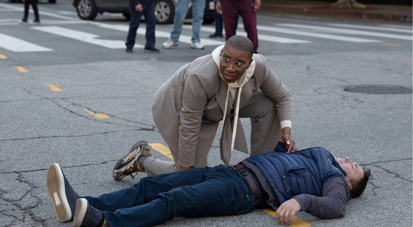Aisha Hinds in 9-1-1 Season 9 Episode 11