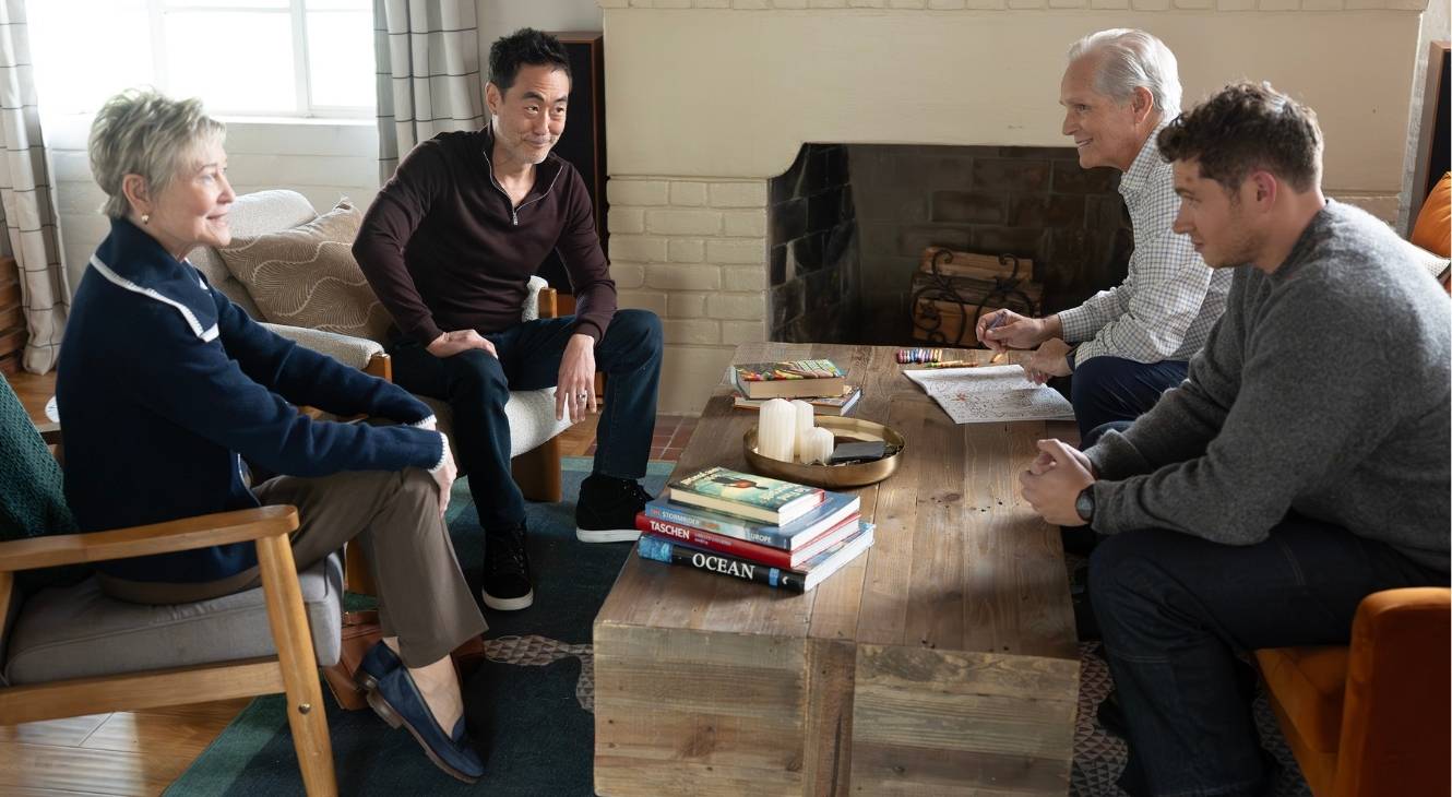 The Buckleys and Chimney in 9-1-1 Season 9 Episode 12