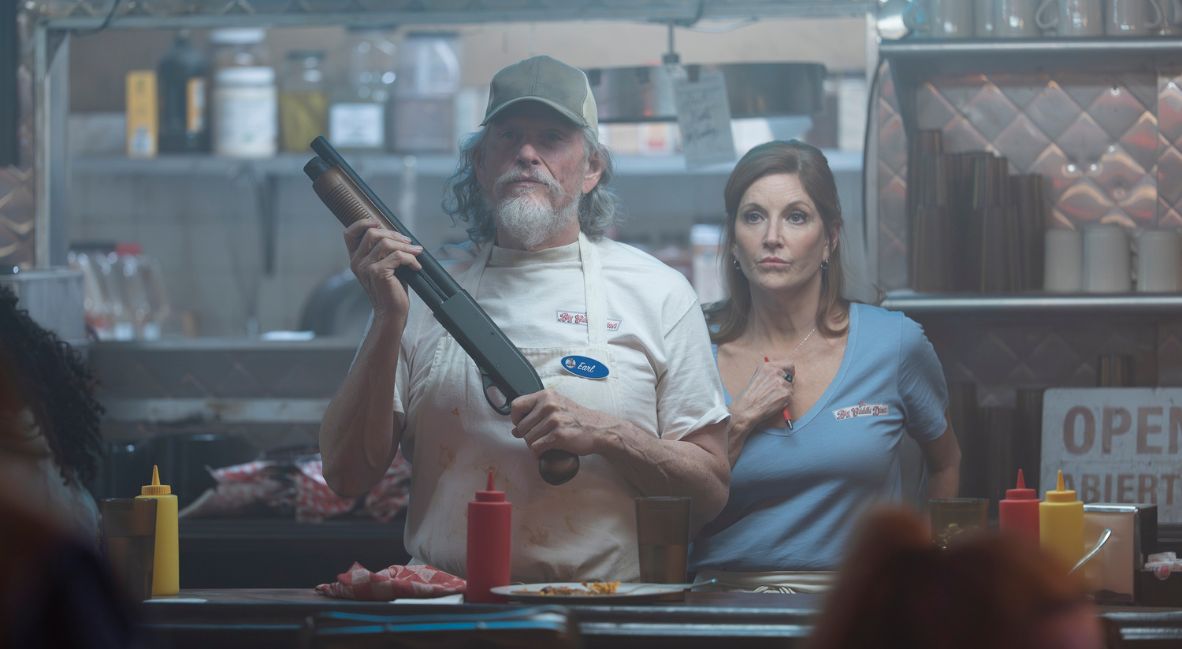 Earl and Bonnie at the diner