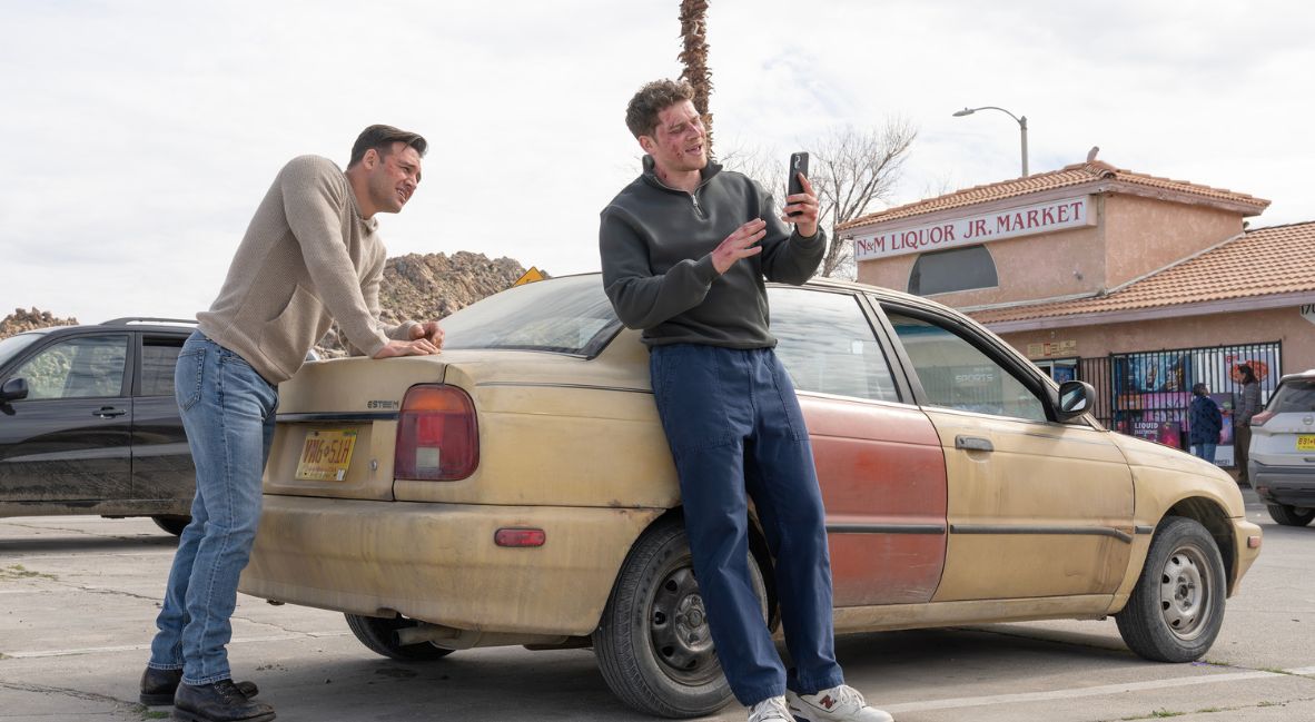 Eddie and Buck make a call