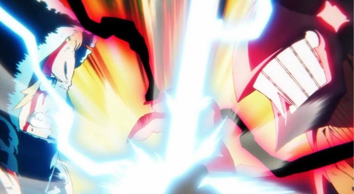 Arthor vs Dragon in Fire Force Season 3 Episode 21