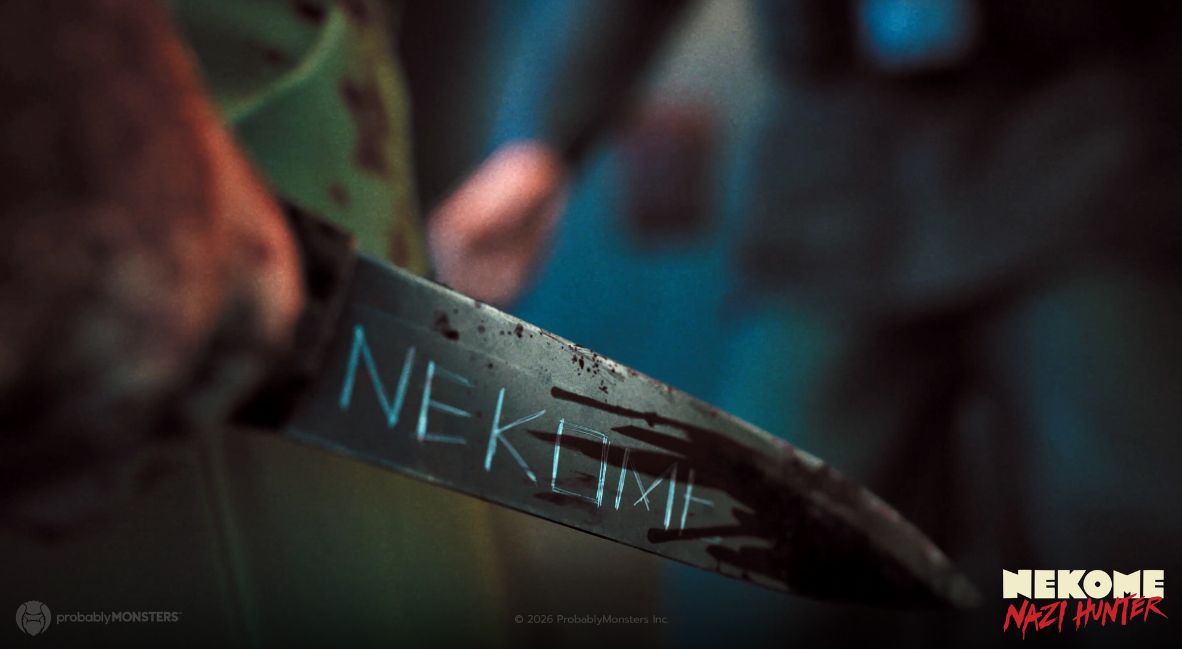Nekome Nazi Hunter promo image from ProbablyMonsters