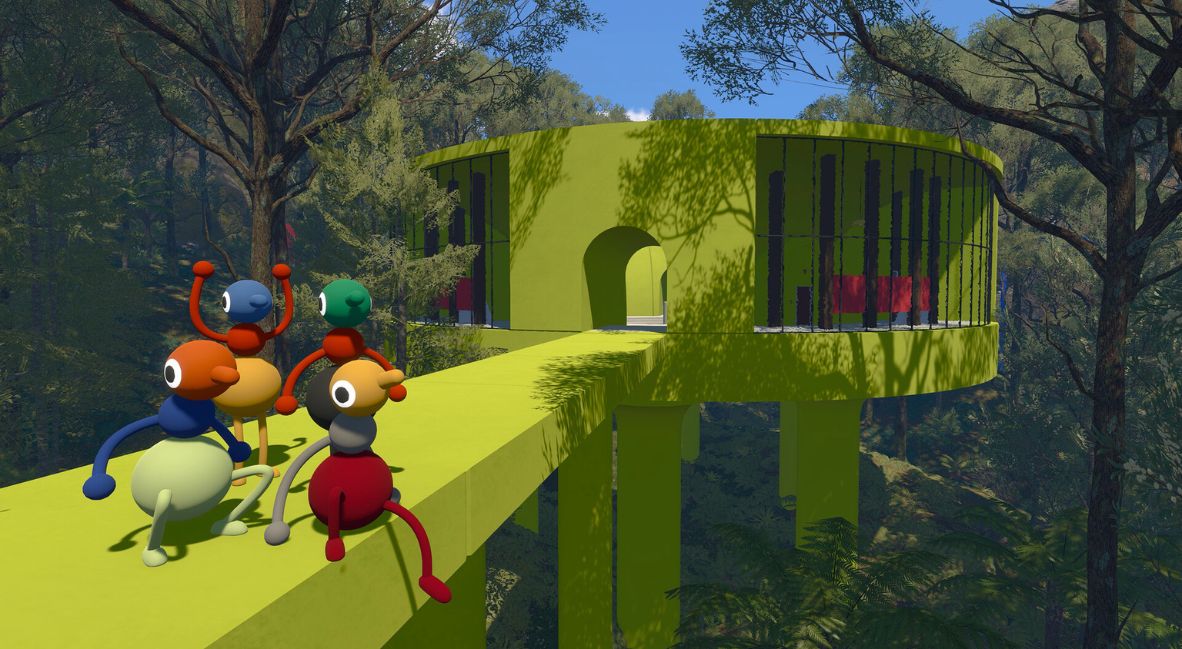 'Big Walk' From House House Is As Whimsical As It Is Cooperative 4 A still from Big Walk the latest game from House House