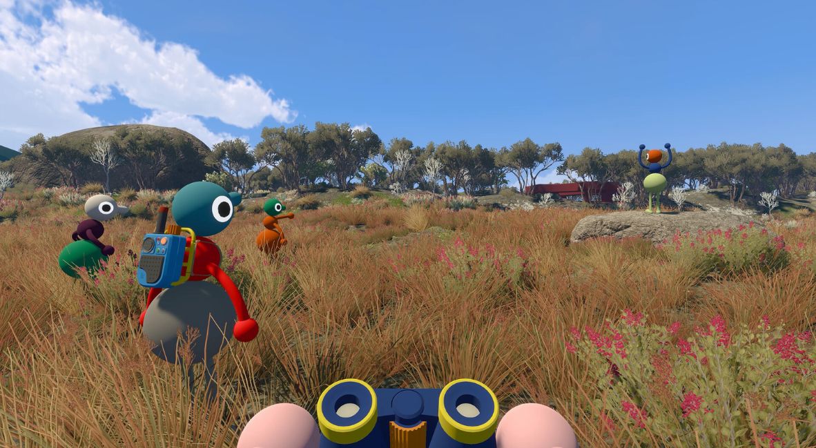 'Big Walk' From House House Is As Whimsical As It Is Cooperative 1 The characters in Big Walk