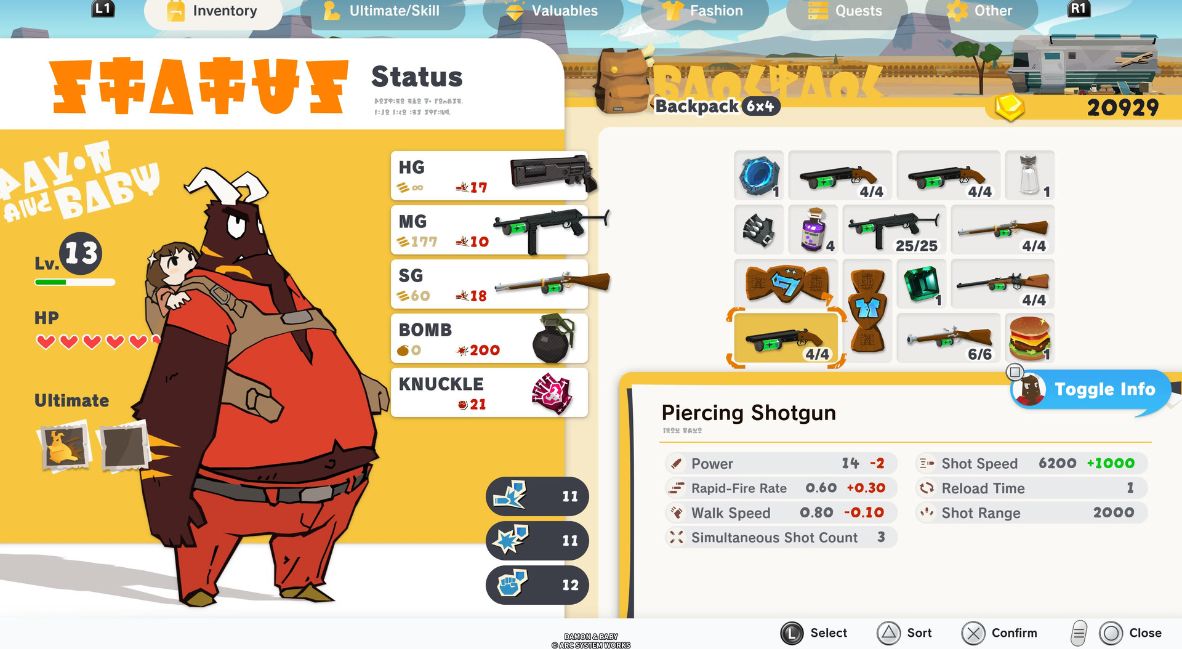 An image of the loot is DAMON and BABY