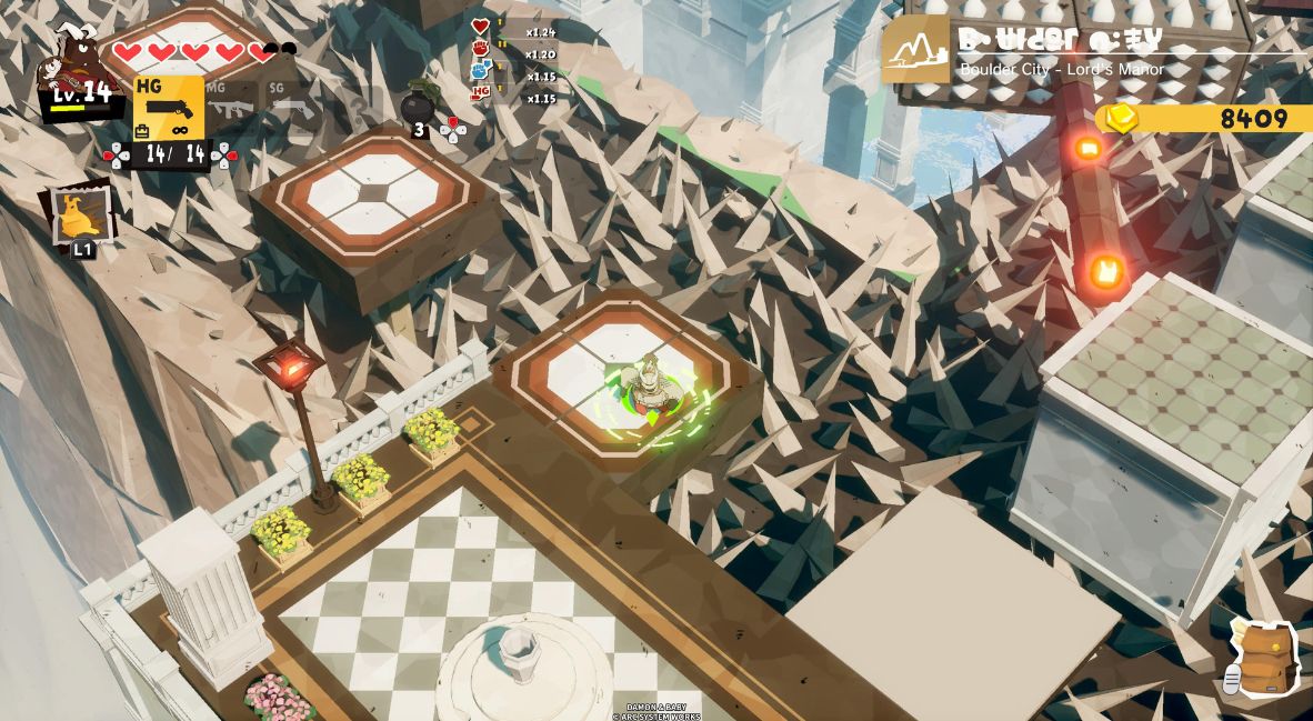 A scene from DAMON and BABY