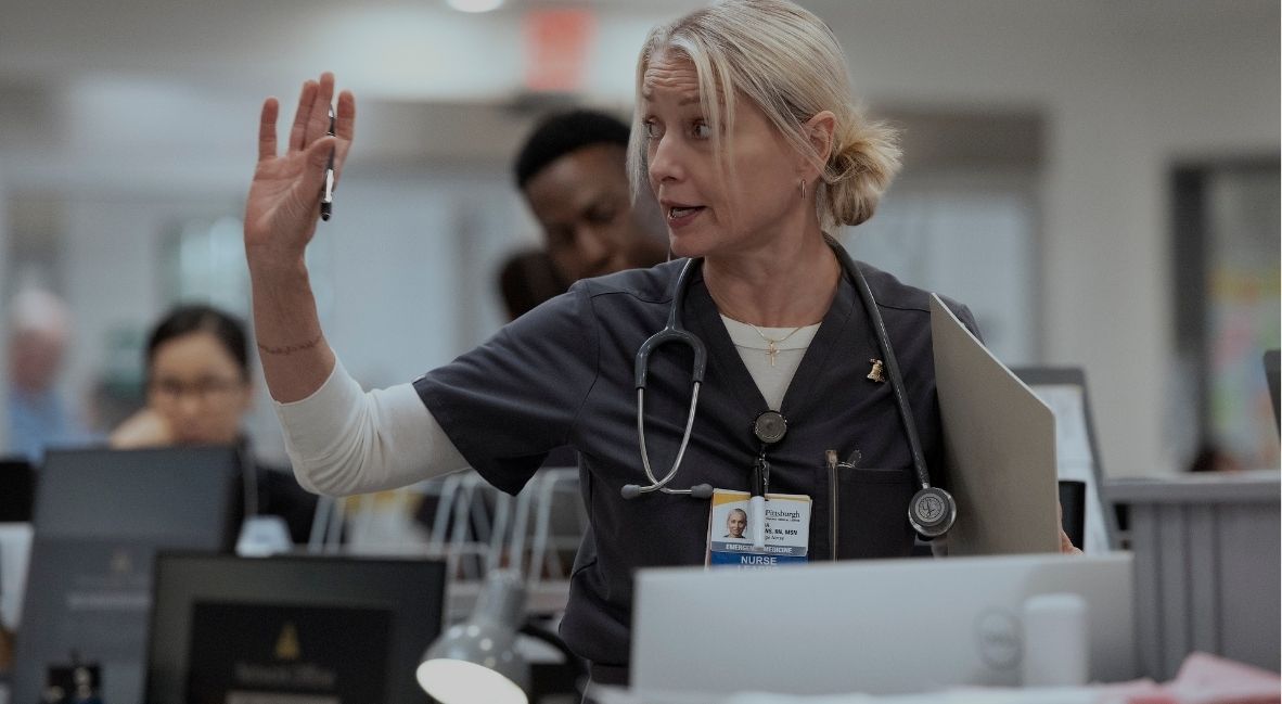 Dana in The Pitt Season 2 Episode 12