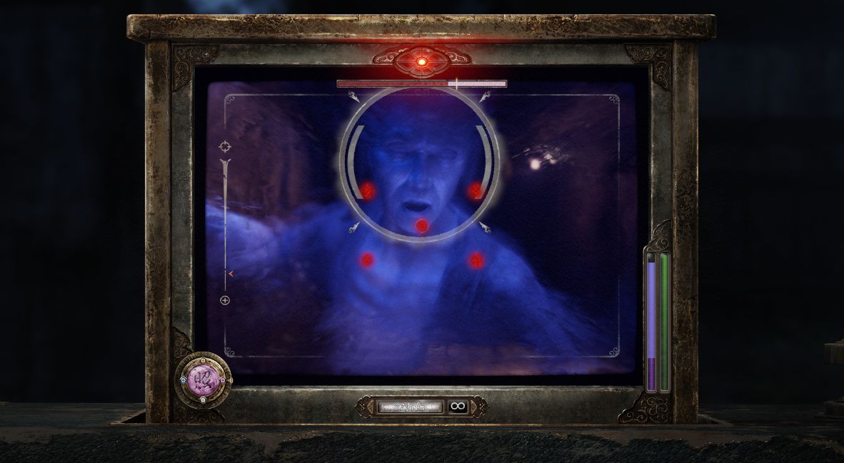 A combat still from Fatal Frame Remake