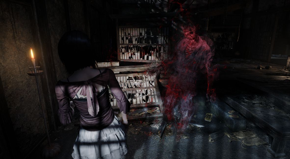 A still from Fatal Frame II Crimson Butterfly REMAKE