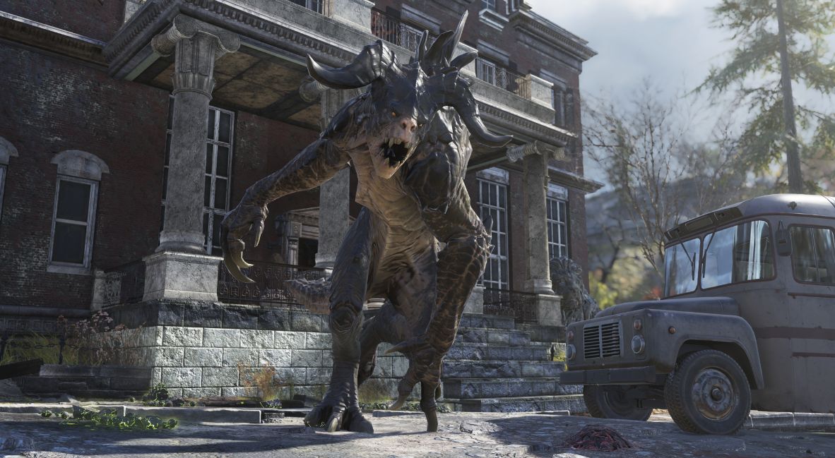 Fallout 76's Update 66: The Backwoods Is Overhauling Events And Crashing The Party 1 Fallout 76 - Deathclaw in The Backwoods