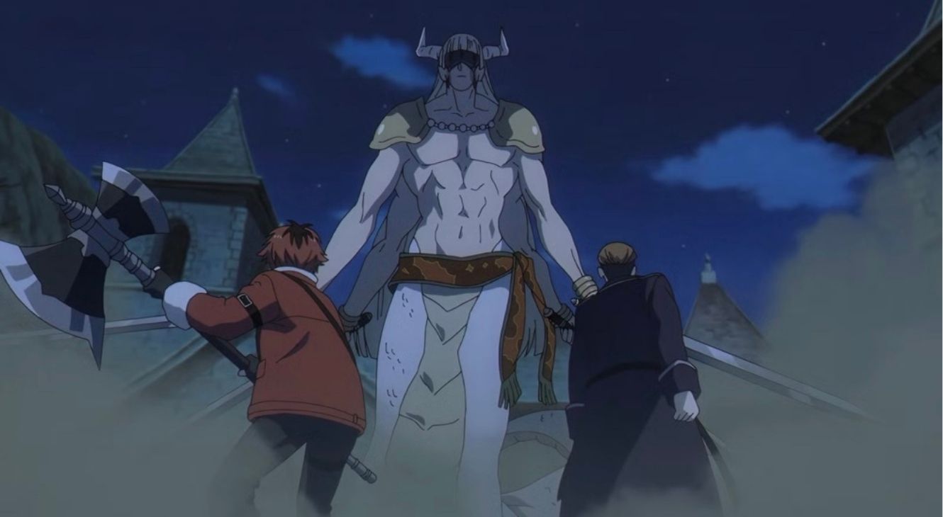 Stark, Genault, and Revolte in Frieren Season 2 Episode 7