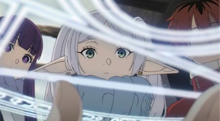 REVIEW: ‘Frieren: Beyond Journey’s End’ Season 2 Episode 9 — “Himmel’s Memoirs” Stark, Frieren, and Fern in Frieren Season 2 Episode 9