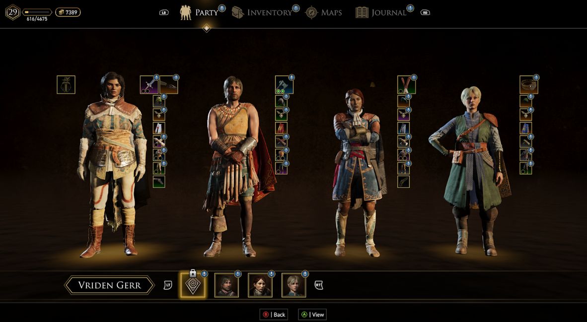 The squad in Greedfall: The Dying World