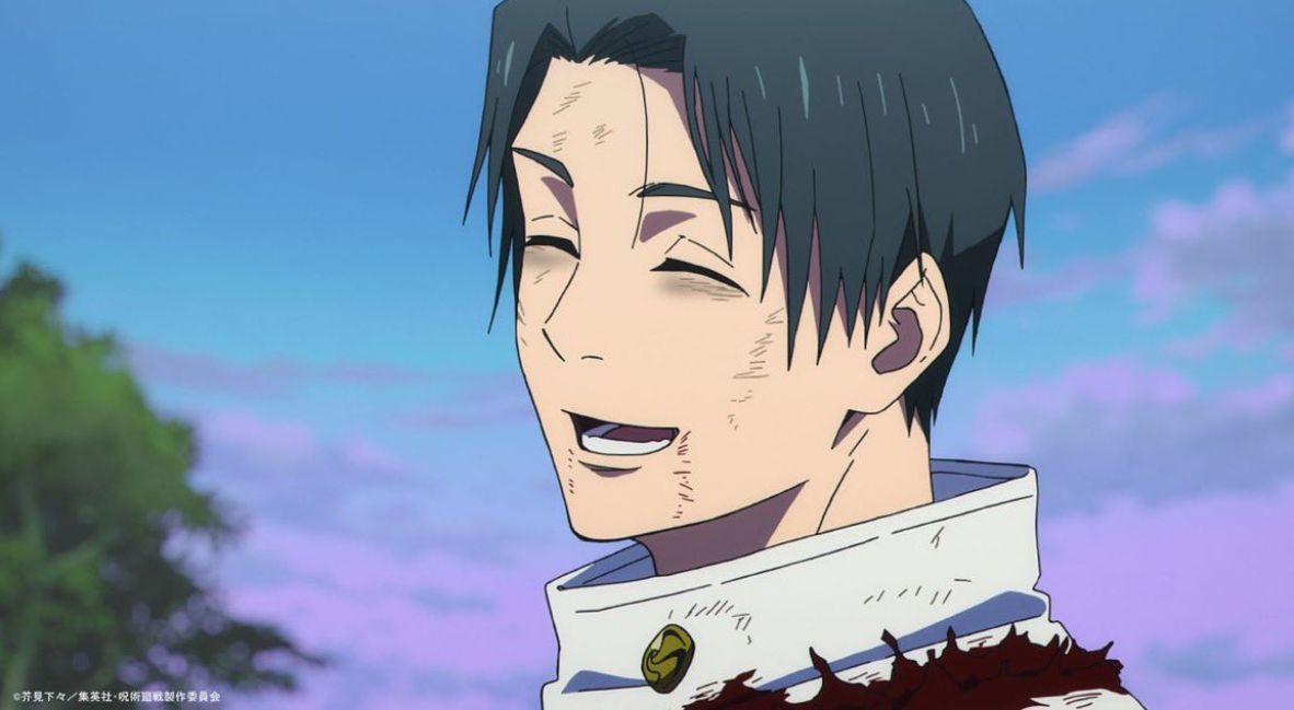 Yuta smiles at Ishigori in Jujutsu Kaisen Season 3