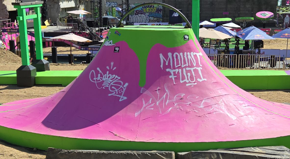 The Mount Fuji portion of the KASSO Fest course