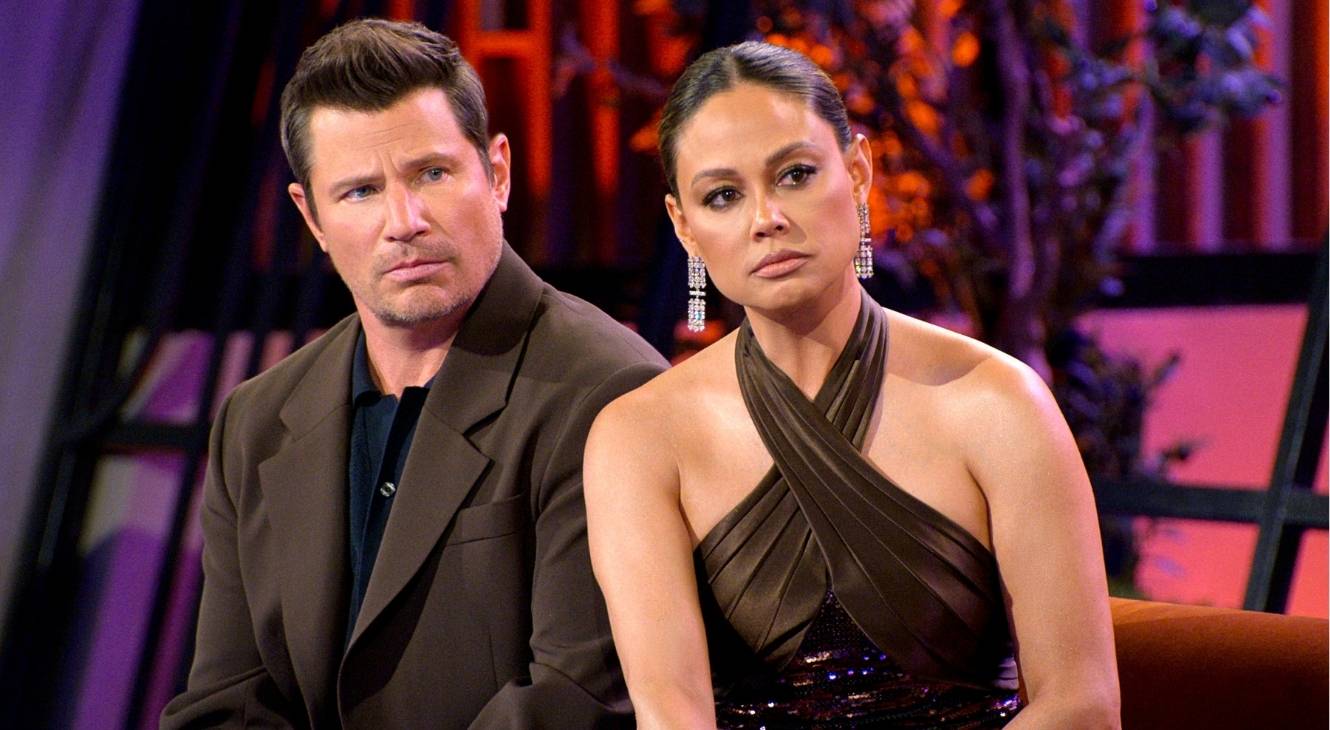 Nick and Vanessa Lachey in Love Is Blind Season 10