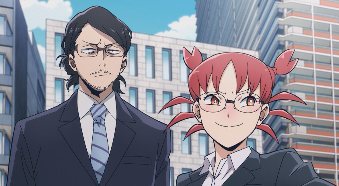 Eraser Head and Monika in disguises 