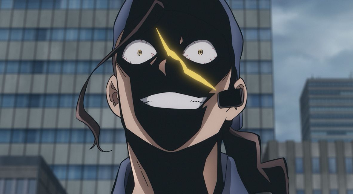 The Scarred Man watches the attacks from afar