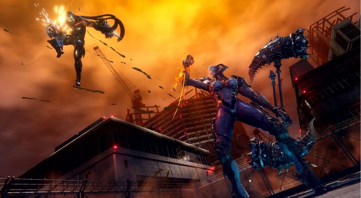 Ninja Gaiden 4: The Two Masters Arial Enemy