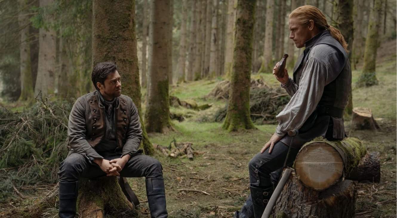 Still from Outlander Season 8 Episode 2