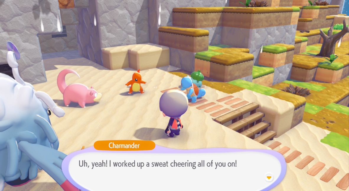 A scene from Pokémon Pokopia