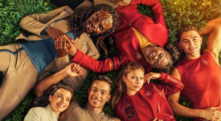 REVIEW: ‘Star Trek: Starfleet Academy’ Season 1 Proves Growth Is The Real Final Exam Zoe Steiner, Sandro Rosta, Bella Shepard, George Hawkins, Kerrice Brooks and Karim Diane in Starfleet Academy Season 1