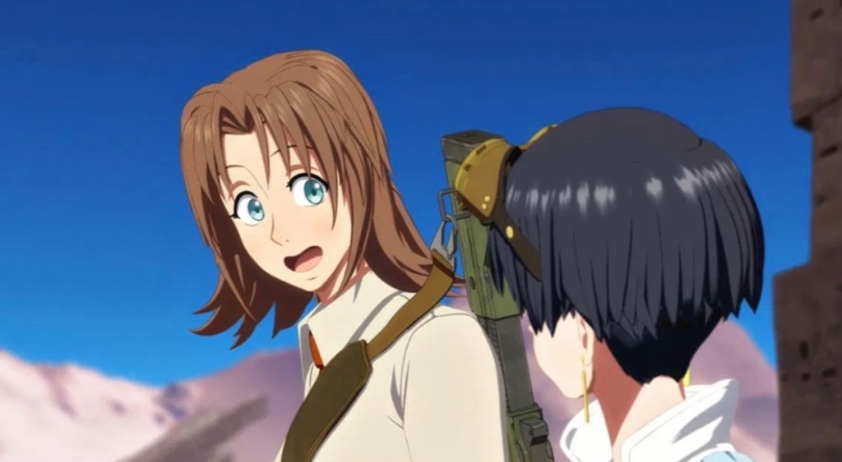 Meryl and Milly in TRIGUN STARGAZE Episode 10