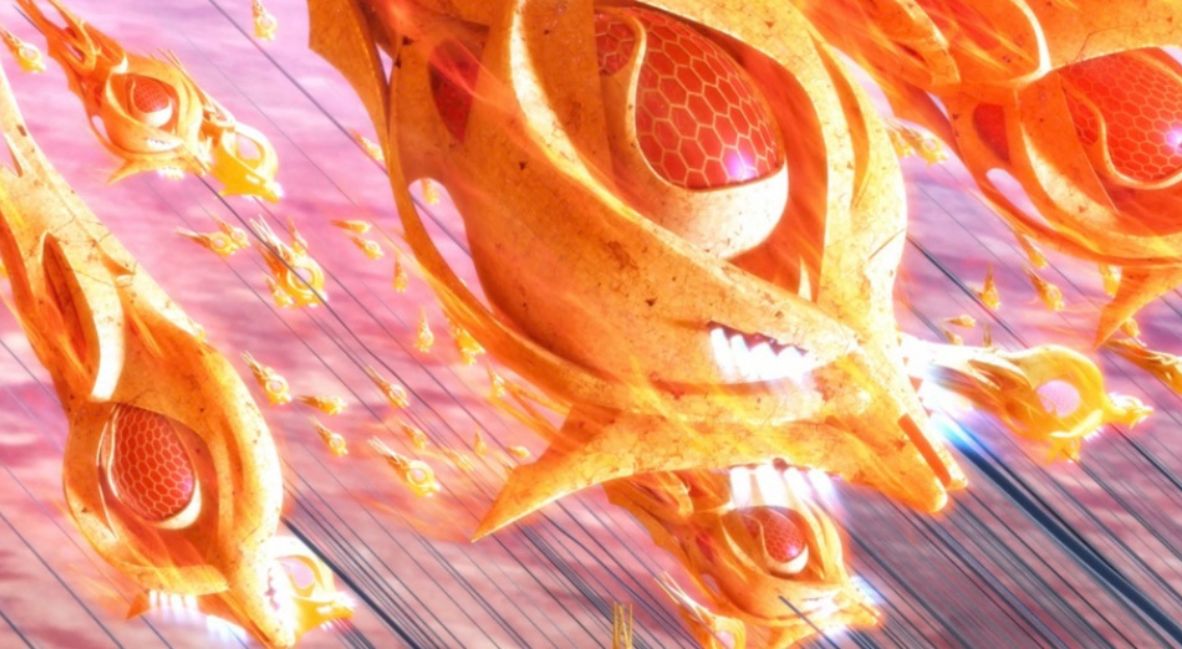 The Immigrant Fleet in TRIGUN STARGAZE Episode 12