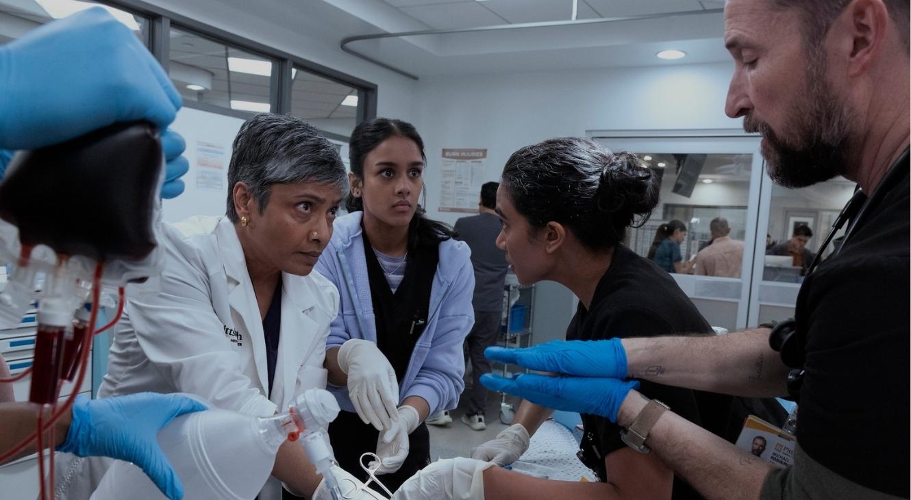 Still from The Pitt Season 2 Episode 11