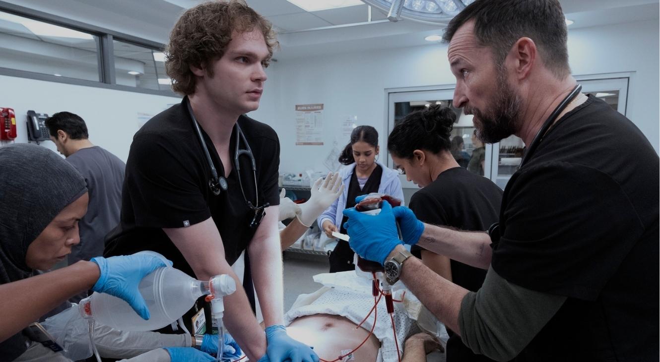 Still from The Pitt Season 2 Episode 11