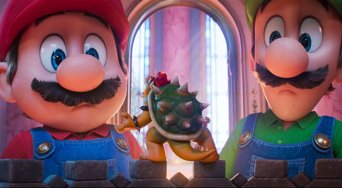 REVIEW: 'The Super Mario Galaxy Movie' Is An Extremely Messy Celebration 1 Mario and Luigi look at Bowser