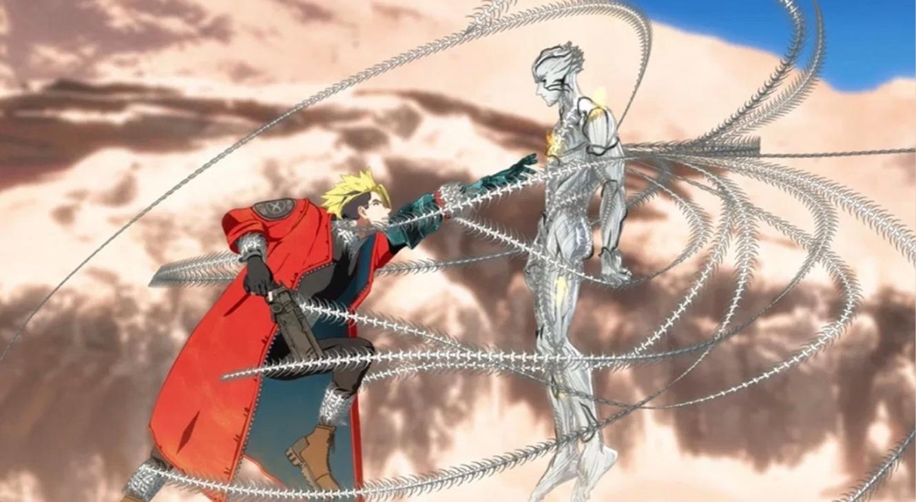 Vash and Knives in Trigun Stargaze
