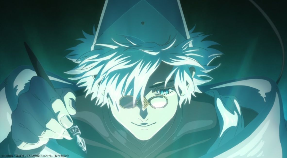 REVIEW: 'Witch Hat Atelier' Episodes 1-2 2 Qifrey casts a spell