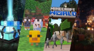 Minecraft Dungeons 2, Moonlight Trails, Niecraft World, Tiny Takeove