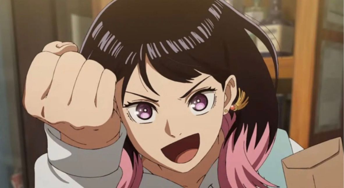 Akane Post-Time Skip in Akane-banashi Episode 1