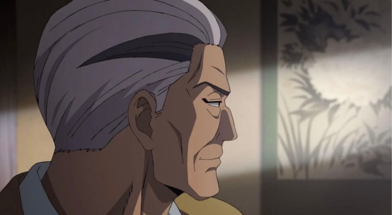 Akane's master in Akane-banashi Episode 2