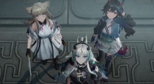 Perlica, Arcane, and Chen in Arknights: Endfield 1.2