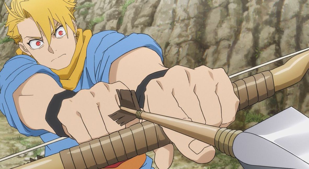 Yuru aims his arrow