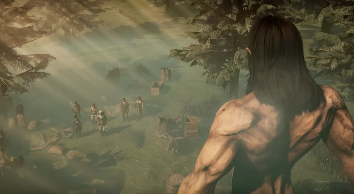 Dead by Daylight’s 2v8 Returns With A Big 'Attack on Titan' Crossover 1 Dead by Daylight Attack on Titan collection key art