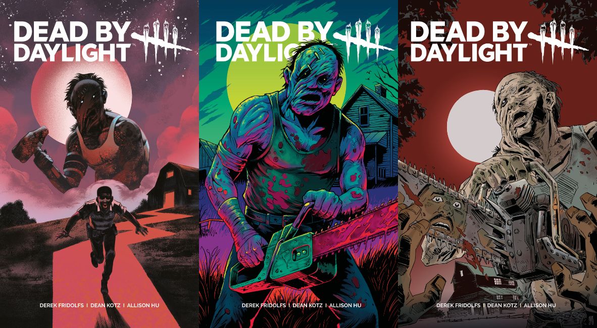 Dead by Daylight comic series covers from Titan Comics