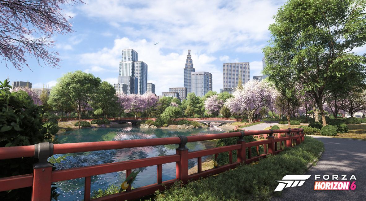 The scenery in Forza Horizon 6