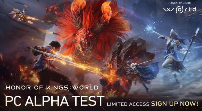 Honor of Kings World Closed Alpha Test keyart