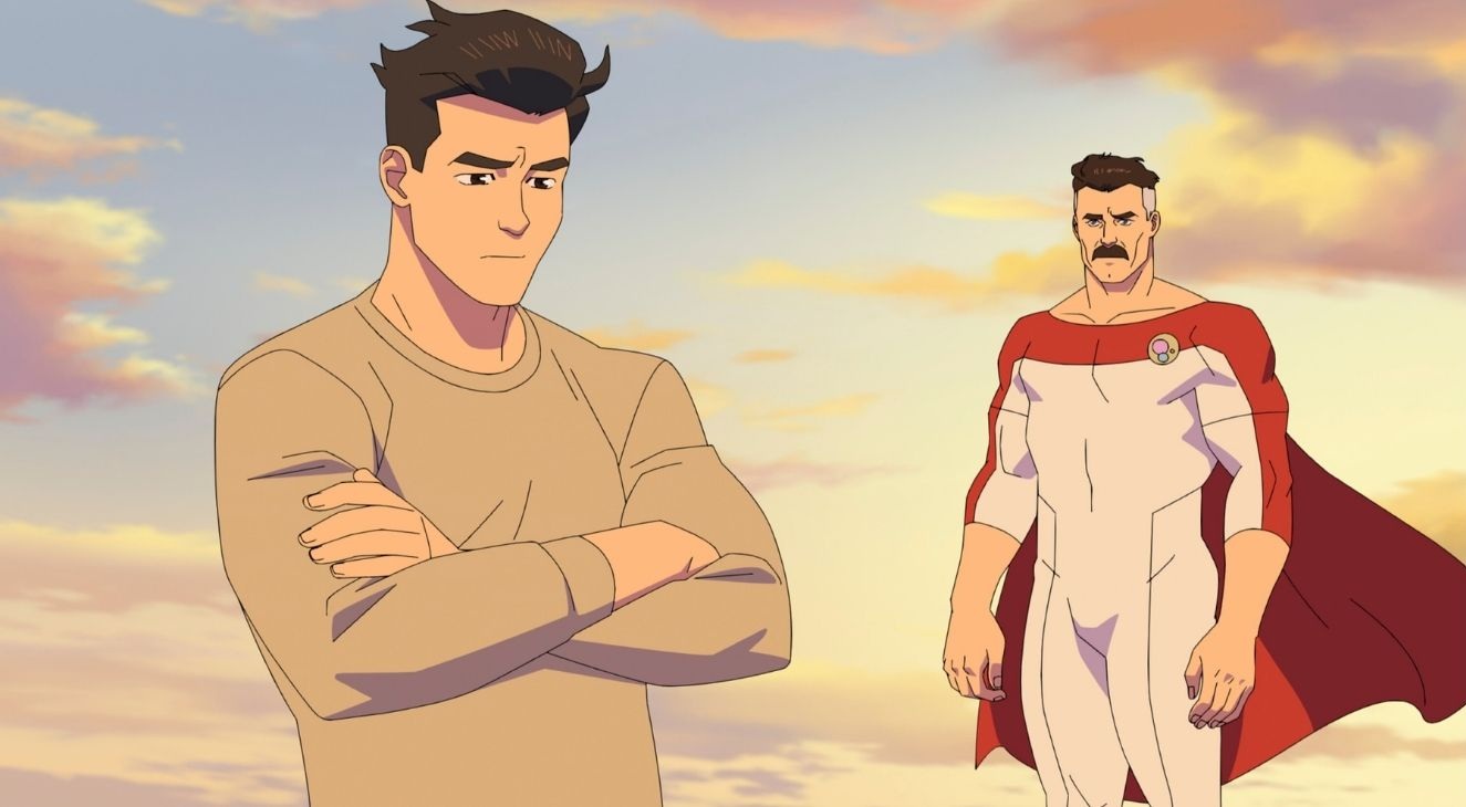 Steven Yeun and J.K. Simmons voicing in Invincible Season 4