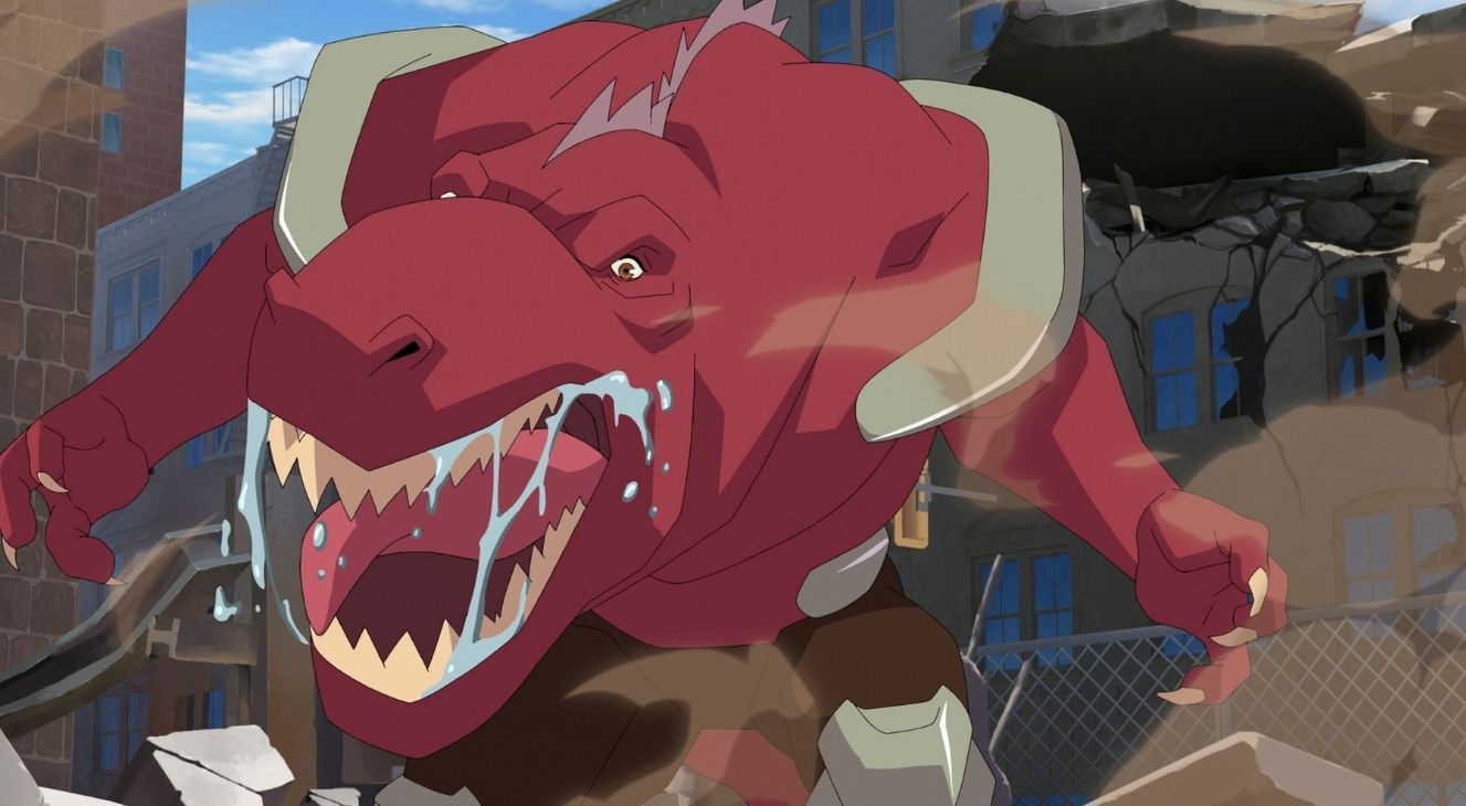 Dino man in Invincible Season 4