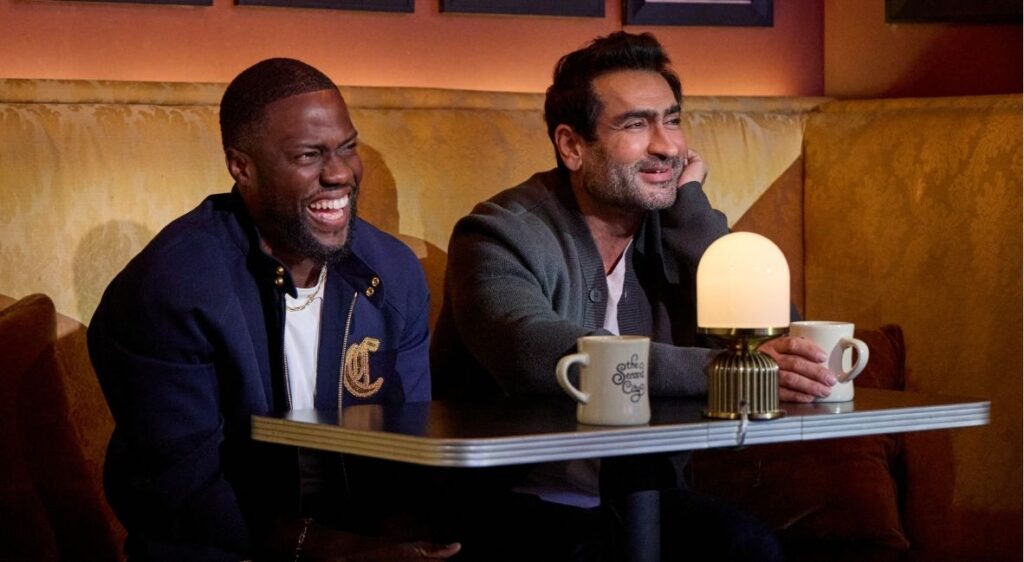 Kevin Hart and Kumail Nanjiani in Funny AF