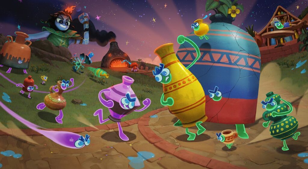 Double Fine’s Kiln Offers Great Combat Even With Its Steep Learning Curve Kiln promo keyart from Double Fine