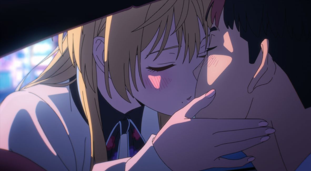 Kinosaki with one of her targets