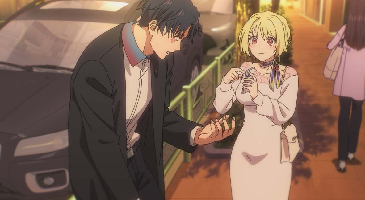 Gero and Kinosaki go out together