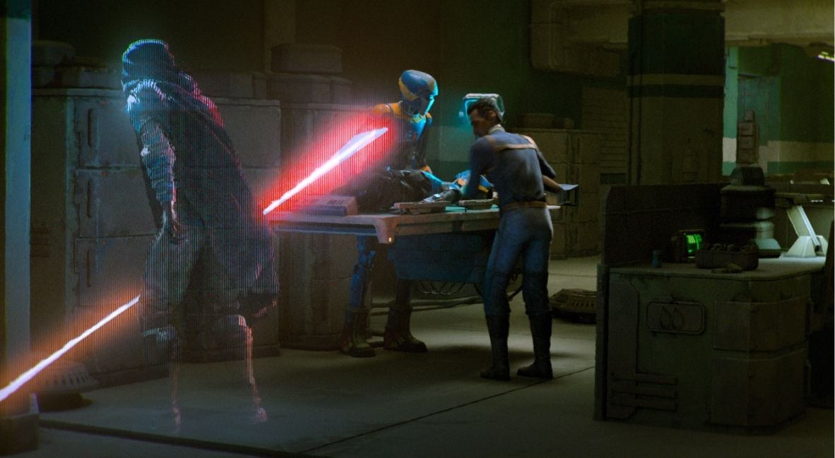 Maul at the Police Station in Maul - Shadow Lord Episodes 1-2